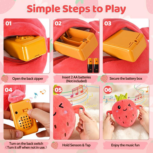 Fruit Beats™ Interactive Plush