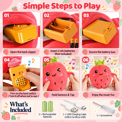 Fruit Beats™ Interactive Plush